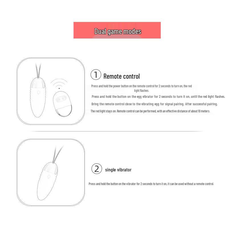 Lai Le Little Whale Multi-Frequency Wireless Remote Control Vibrator for Internal Female Use.