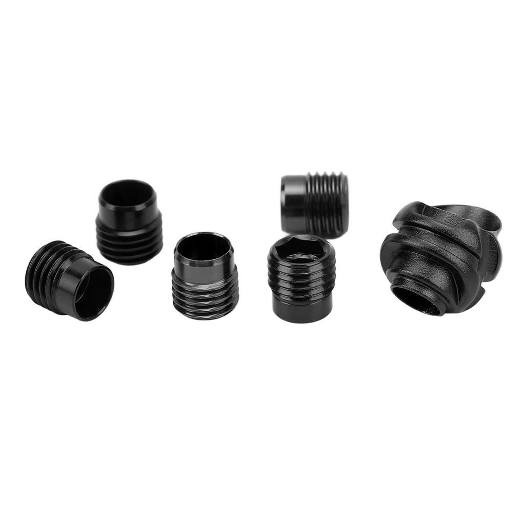 Compound Bow Peephole Set with Cap 37 Degree Replaceable Inner Core Peep Sight Set
