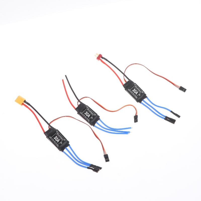 30A Brushless Electronic Speed Controller With 5V 3A Ubec Xt60 Esc Brushless Motor For Rc Fpv Helicopter Mini Quadcopter Drone