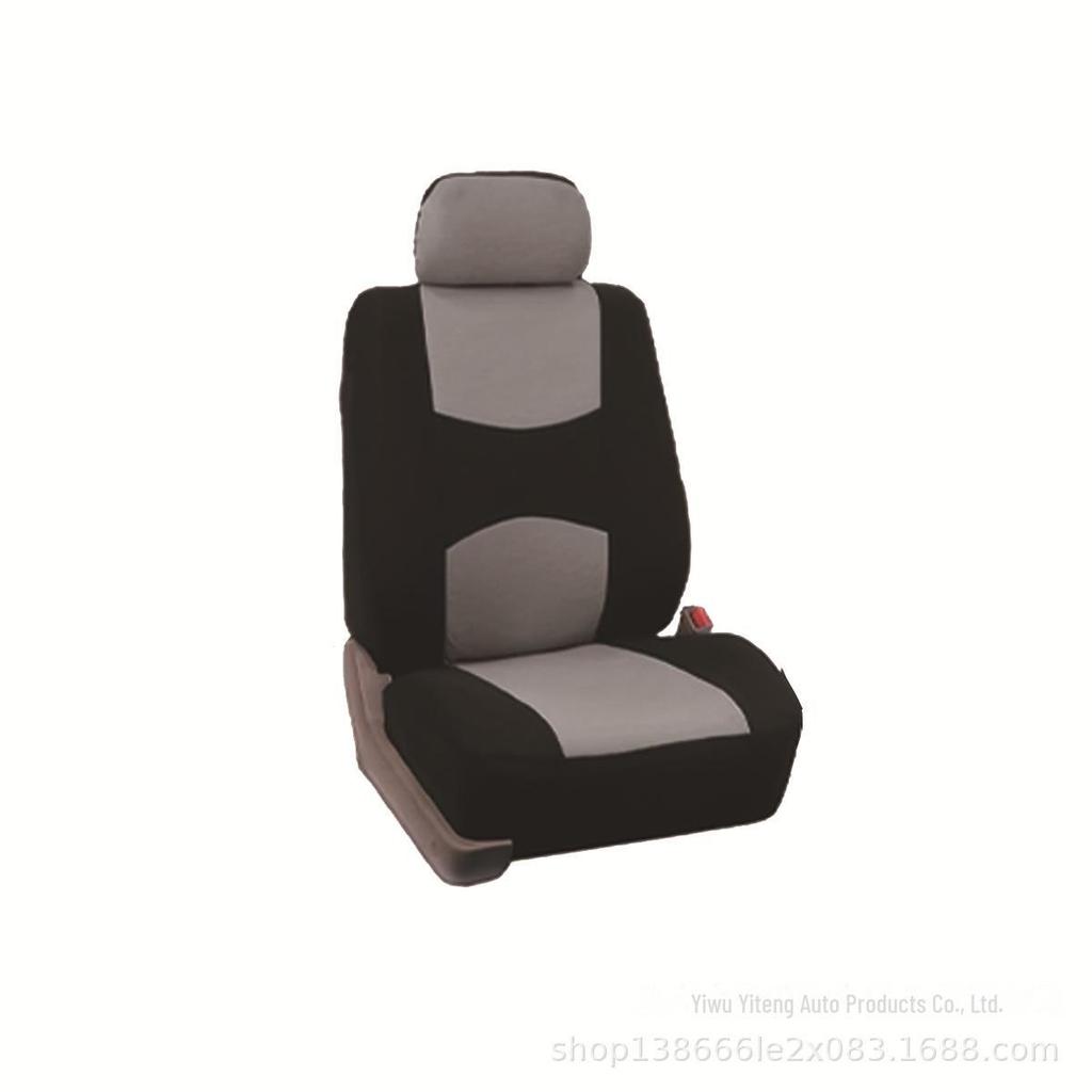 All Seasons Universal 5-Seat Car Seat Cover Set - 9 Pieces