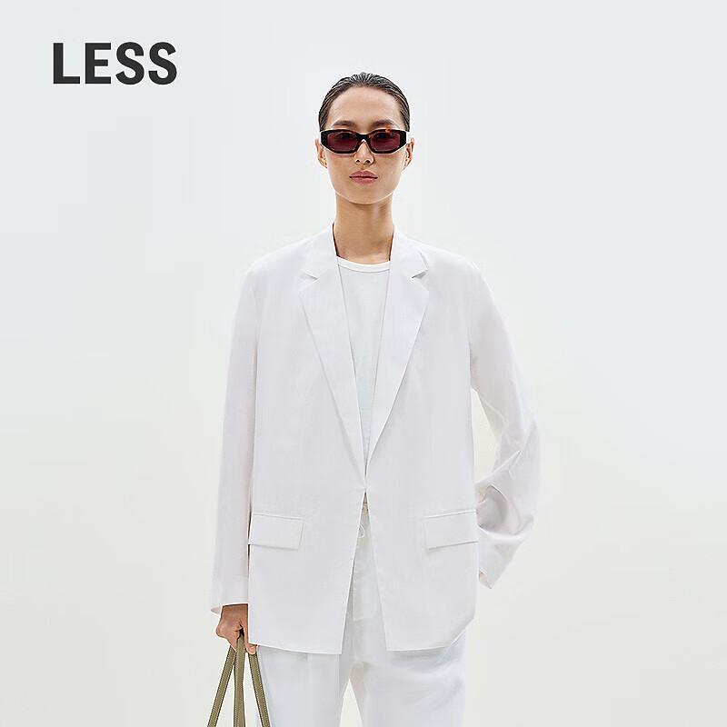 Женский свободный блейзер с лацканами M