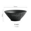 white black Stone Patterned Ceramic Bowl Pasta Bowl Thick Soup Bowl Salad Bowls Dessert Bowls Restaurant Specialty Tableware