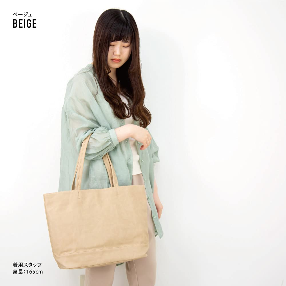 Aventura All PU Leder Tragetasche TAP-30285 Damen Beige Einheitsgröße