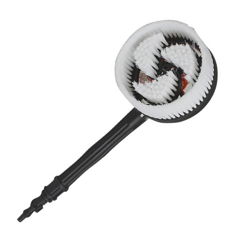 HOT SALE Car Wash Brush Auto Windshield Cleaning Machine High Pressure Rotated Soft Round Shape Brush With Water Hose Adapter