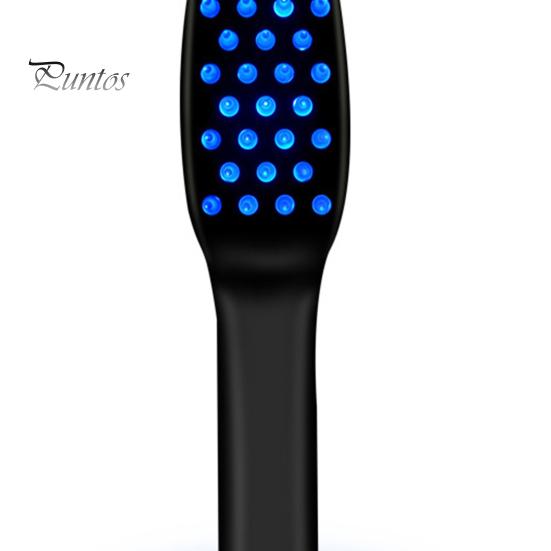 Electric Hair Growth Comb Professional Scalp Massager Red Blue Light Therapy Hair Loss Treatment Portable Electric Massage Brush for Thinning Hair