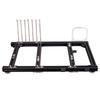 DIY Open Frame Aluminiumlegierung ATX Computer PC Gehäuse Übertaktungs-Testplattform (Schwarz)