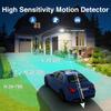 150W Motion Sensor Lights Outdoor for Outside, 15000LM LED Flood Lights Outdoor Wired Dusk to Dawn, Exterior Security Floodlight Fixture Waterproof