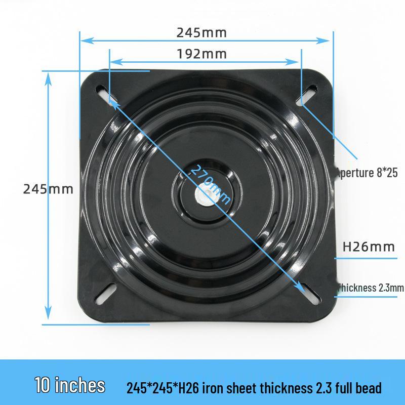 Enhanced Universal Iron Turntable Bearing for Furniture and Chairs