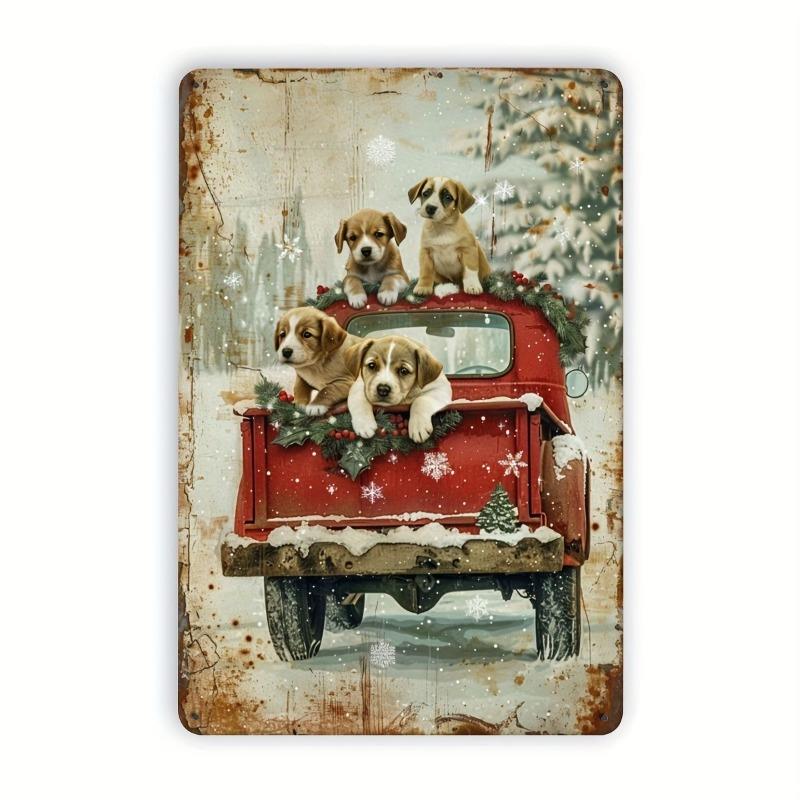 Retro Metal Paintings, Furniture, Living Room Decoration 20x30cm