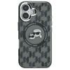 Karl Lagerfeld Iml Monogram Karl & Choupette Head Magsafe - Etui Iphone 16 (Czarny)