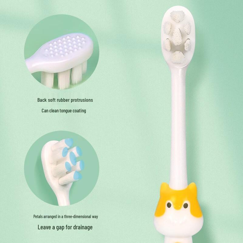 Frog Children's Toothbrush and Strawberry Toothpaste Set