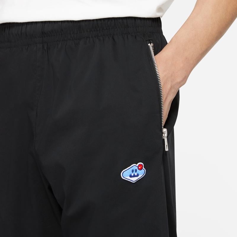 Nike Sportswear Solid Loose Woven Casual Pants Men bottoms Black DA8748-010