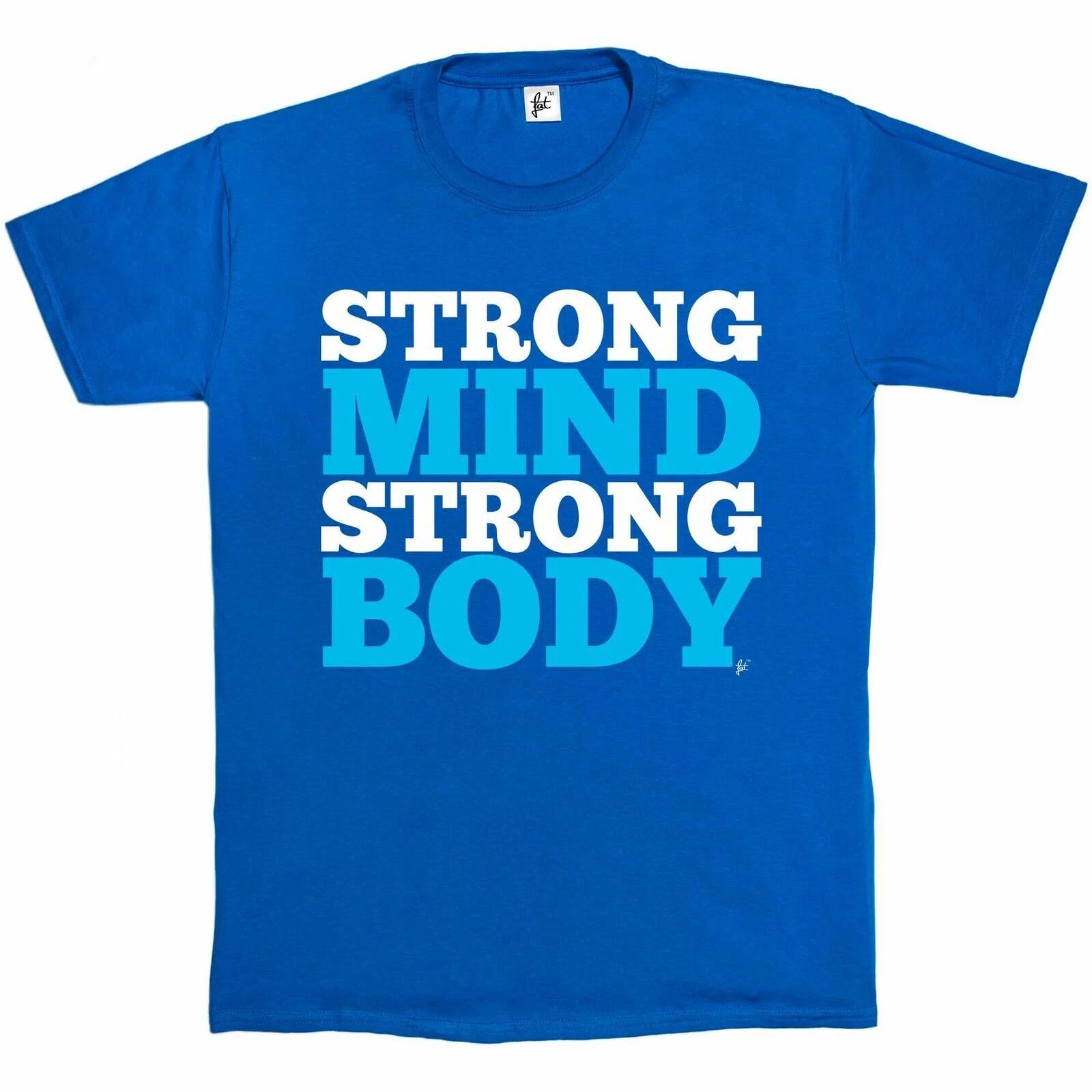 Strong Mind Strong Body Boot Camp Fitness Gym Mens T-Shirt XXL