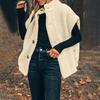 Damen Freizeit ärmellose Weste Stilvoll Warm Vielseitig zum Schichten Oberbekleidung für Herbst und Winter