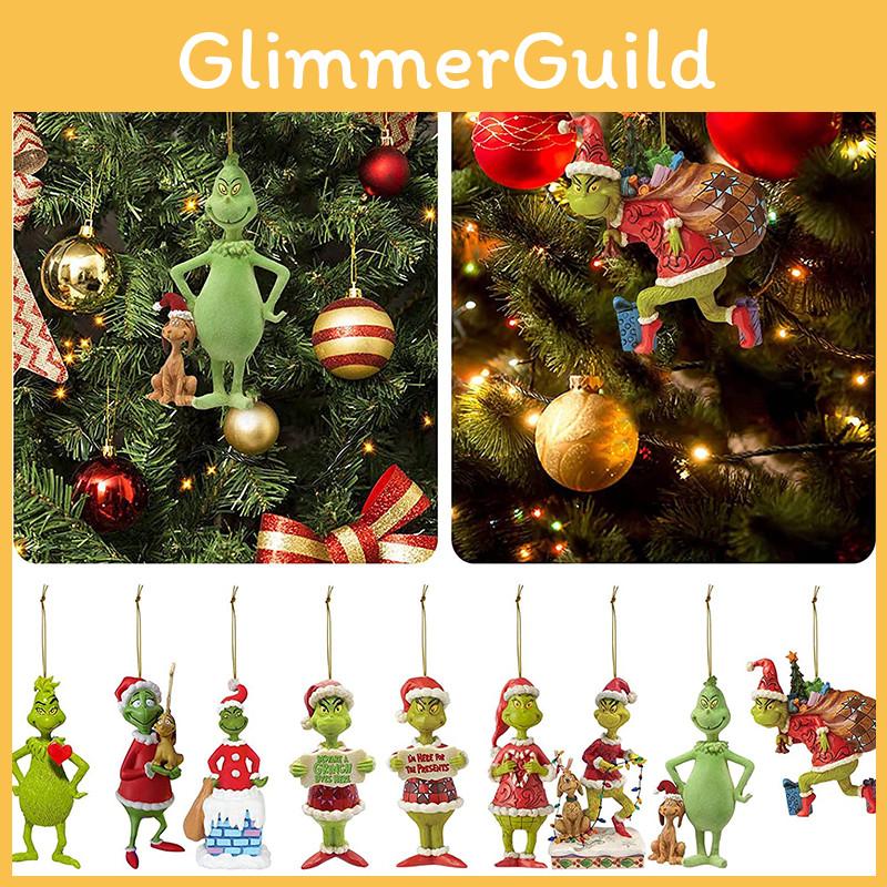 Wunderschöner Der Grinch Weihnachtsbaum Anhänger Ornament Für Party Heimdeko