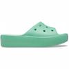 Saboti Femei Women's Classic Platform Slide Sandals Lightweight Comfort Clogs Croslite Verde Green