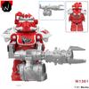 W1360-W1364 Game Popular Creative Mini Assembled Building Block Action Figures Plastic Kid's Educational Toys