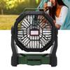 Camping Fan with LED Lantern Multifunction 8000mAh Portable Outdoor Camping Fan Power Bank for Camping Fishing Outage  