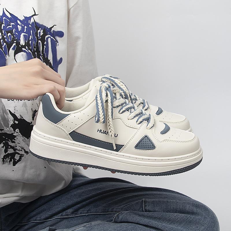 Global ZHQ-HY023 Board Shoes Men's 2025 Spring New Men's Shoes Trend Versatile Sports and Leisure Shoes Ins Tide