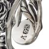Artemis Kings Rose Ring with White Free Silver and 925 Silver Ring Topaz, Size, AKR0063, Accessory, Men's Women's Jewelry,