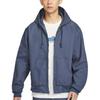 Nike SS25 Life Series Fashion Comfortable Hooded Versatile Long Sleeve Jacket Men Jacket Blue HQ6123-437