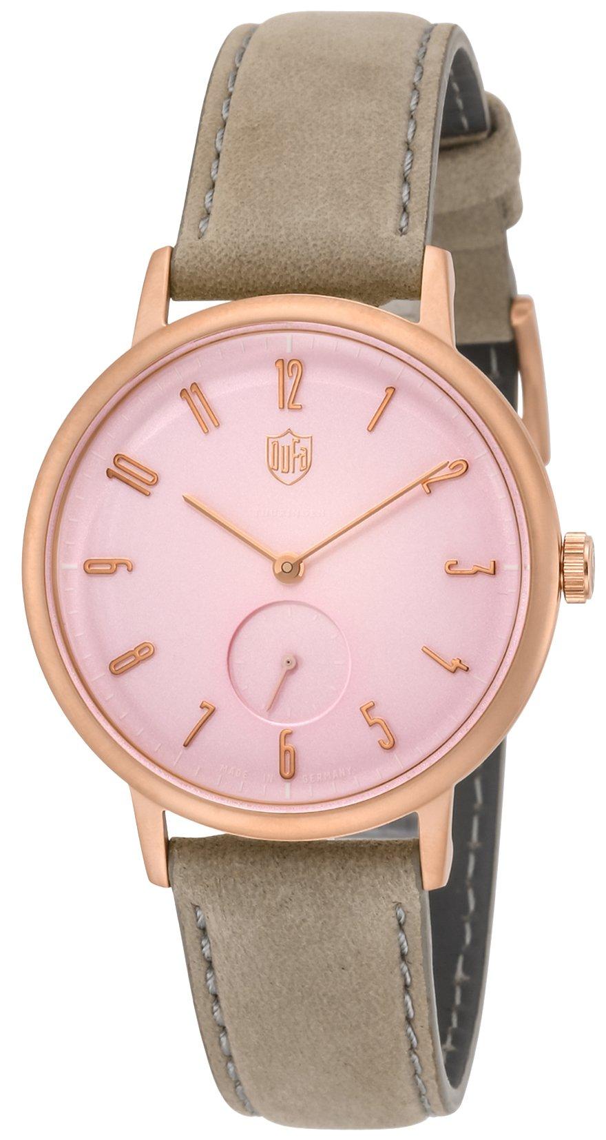 

[DUFFA] Часы Gropius, Светло-розовый циферблат, Бежевый, Нержавеющая сталь, Кварцевые, 38 мм, Часы из Германии DF-9001-0W [Параллельный импорт]