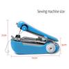 Household Handheld Sewing Machine Outdoor Pocket Portable Sewing Machine Travel Manual Sewing Machine for Outdoor Activities