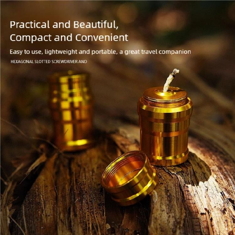 4 Wicks Metal Alcohols Stove Light Weight Compacts Aluminum Alloys Stove For Camp Hiking Trip
