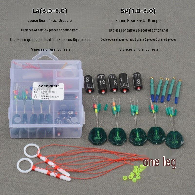 Komplett fiskeutrustningsset: Halkig Spö, Långkastande Fiskelina, och Tillbehör