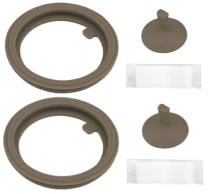 

FJU [FJU-750 FJU-1000 FJU-1500] Replacement Gasket Set x 2 (Genuine Parts) (Water Bottle Jug Replacement Parts) Vacuum Insulated Sports Bottle with