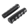 2Pcs Wheelbarrow Rubber Handles, Round Tubes Black Replacement Universal Handles PVC Anti-slip Handle Cover Industrial Tool Part