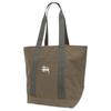 New Stussy Cotton Tote Bag, Shopping Bag, Shoulder Bag Extra Large Men's Green 134275-GREN