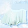 Solid Color Ice Silk Boxers Underpants Underwear for Men Fashion Men Boxer Briefs  Male
