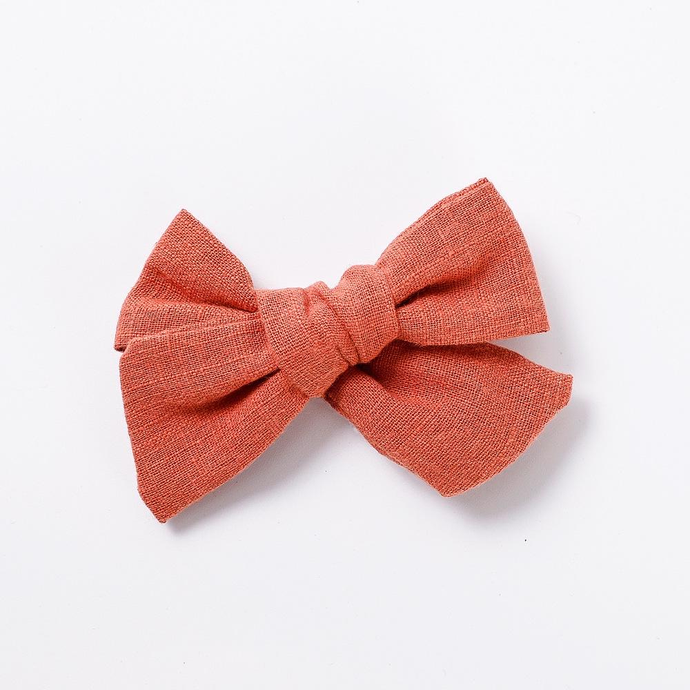 

Spring & Autumn Baby Solid Color Print Hair Clip for Infants