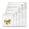 Tear Proof Jewelry Storage Bags 50 Pack PVC Bags Waterproof Designs Rustproof for Bracelet Necklace Organization