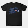 Men Black Print T-shirt Shut Up Tony Romo Patriots Football No-Cut Transfer Paper Print Cotton Tshirt