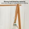 10-hole 10pc Space Saving Hanger 360 Rotating Hanger Multi-function Folding Hanger Wardrobe Drying Clothes Clothes