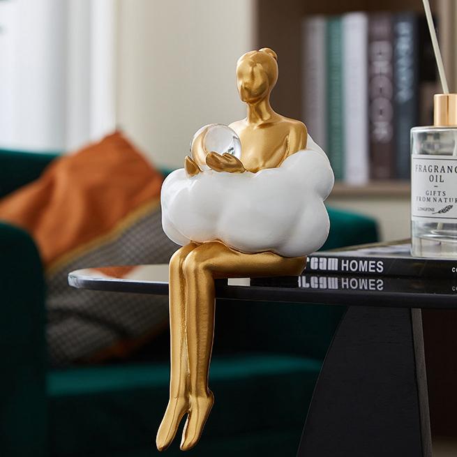 Living Room Car Desktop Character Ornament Decoration