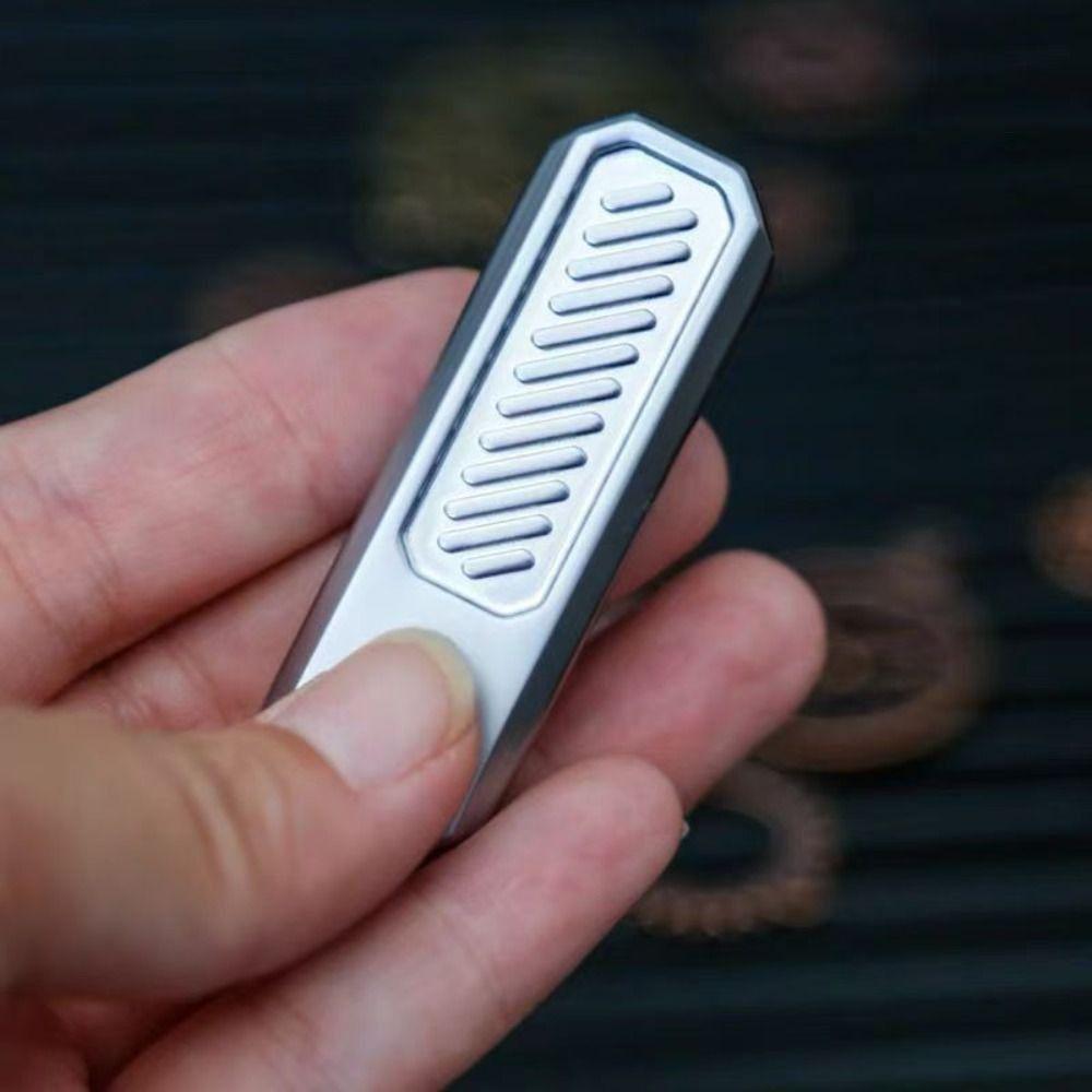 

Fidget Fingertip Push Slider Hand Spinner Fingertip Toys Finger Toy Adult срібний