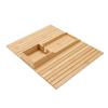 Sofa Arm Tray Anti Slip Foldable Wood Couch Armrest Table for Phone Tablet Cup Remote Control Snacks