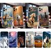 Fine Horse Transparent Phone Case for Motorola Moto G40 G04 G05 One Ace Action  Fusion + Plus Hyper Macro Vision Zoom