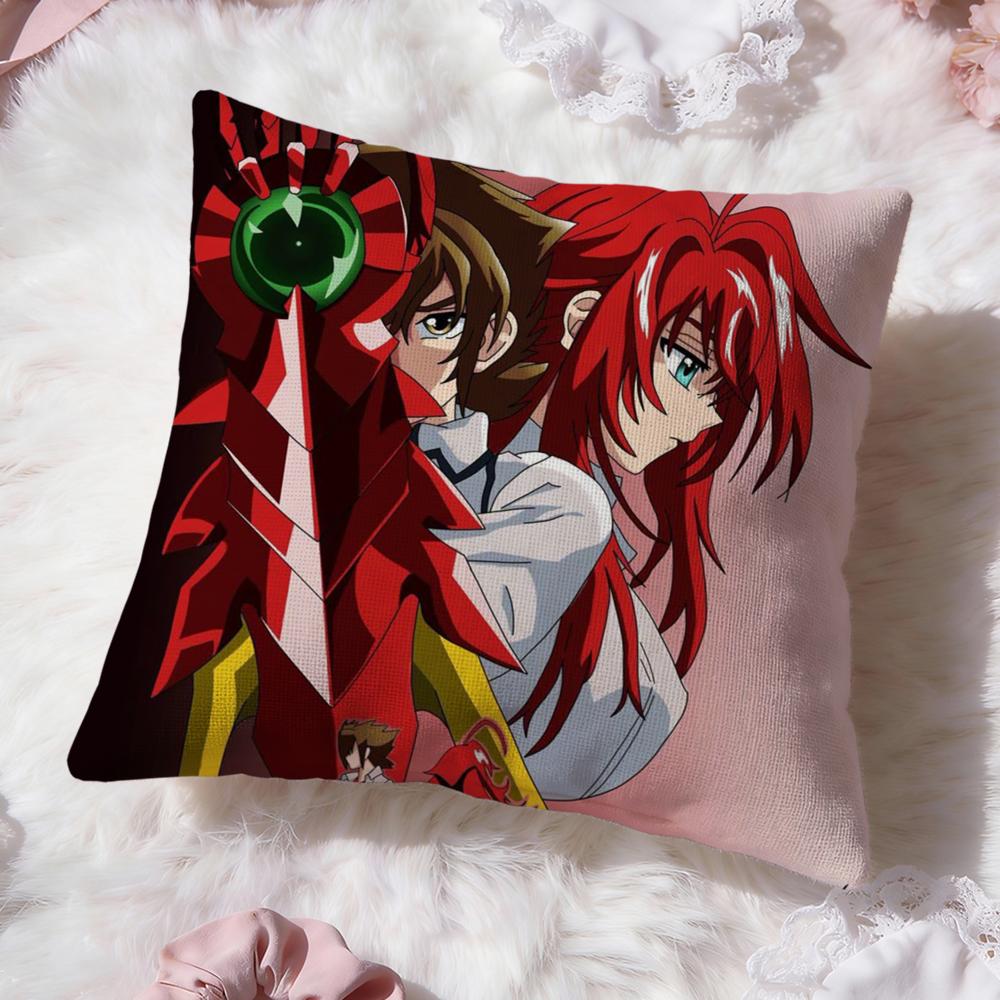 DDH-High School DD Cushion Cover Premium Comfort Reversible Pillow Cove -Two in One Design for Any Room & Car Interior 30cmx30cm