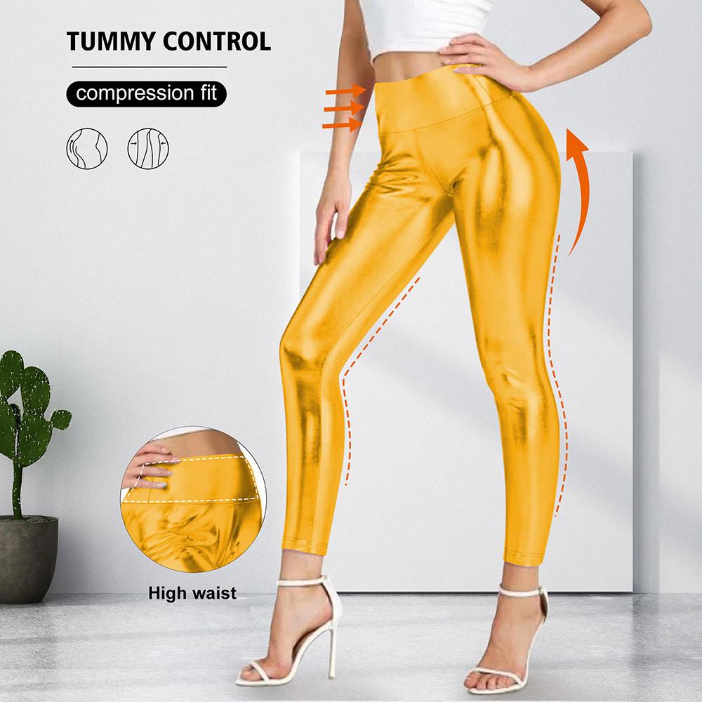 

На відкритому повітрі Нові повсякденні робочі штани для йоги Довгі штани Оголені відчуття Підйом стегон Спортивні вузькі штани Одяг для йоги Штани для фітнесу для жінок XXL золотий