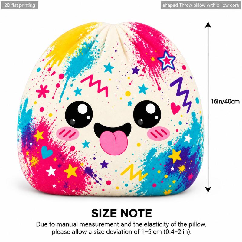 Kawaii Galaxy Dumpling Pillow Starry Bao Cushion Cute Space Throw Pillow Shaped Stuffed Floor Cushion For Home Decor Gift
