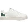 Anta Lifestyle Series Biscuit Shoes Synthetic Leather Non-Slip Shock Absorbing Wear-Resistant Low-Top Skate Shoes Men Sneakers White Green 912228005-3