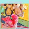Adorable Sausage Peps Dog Plush Keychain Fun And Whimsical Keyring For Dog Enthusiasts