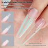 240Pcs Trapezoid Long-T Matte Soft Gel Nail Tips Traceless With Auxiliary Lines Multifun Full Cover Fake Nail For Extension