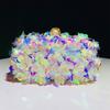 Beaded Floral Evening Clutch Women Fashion Banquet Handbag Elegant Party Prom Shoulder Bag Female Metal Chain Crossbody Purse