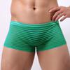 Sexy Men See Through Seamless Boxer Briefs Underwear Shorts Trunks Underpants