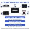 CME WIDI Jack - Bluetooth MIDI Interface for TRS/DIN MIDI Devices - Powered by MIDI Out or USB-C - Ultra-Low Latency 3ms Wireless MIDI EWI for Synthes